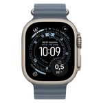 apple watch ultra 3 gps+cellular 49mm titânio azul at-bi