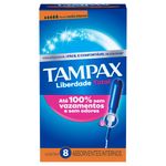 absorvente interno tampax fluxo muito intenso 8 unidades