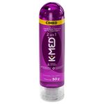 lubrificante íntimo e gel de massagem k-med 2 em 1 50g