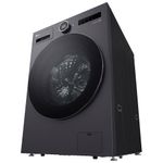 lava e seca 18kg lg smart com aidd 2.0 127v inox wd18gnts6b