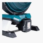 ventilador makita 330mm a bateria 1 bateria 18v 5ah bl1850b e 1 carregador bivolt dc18rc azul dcf301z
