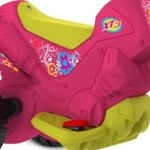 moto elétrica infantil bandeirante xt3 6v rosa 2705