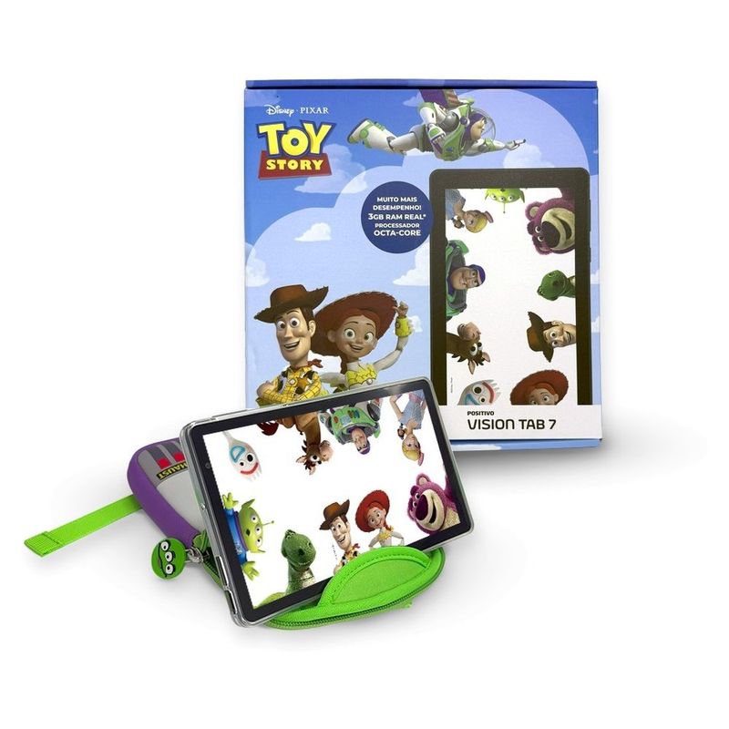 tablet positivo vision toy story tab 7 64gb 3gb ram
