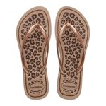 sandália havaianas slim animals rose gold 39-40