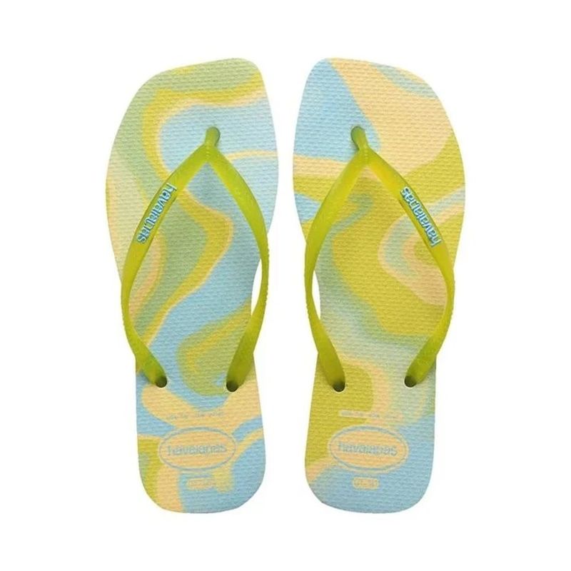 sandália havaianas slim square jelly buttercrea 37-38 vr