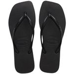 sandália havaianas slim square preto 33-34