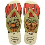 sandália havaianas star wars buttercream 35-36