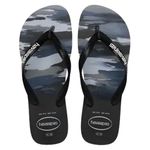 sandália havaianas top camu preto e branco 39-40 exc