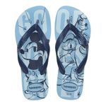 sandália havaianas top disney azul lavanda 43-44