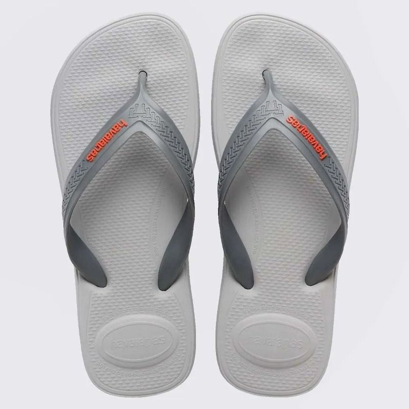 sandália havaianas top max comfort cinza 39-40