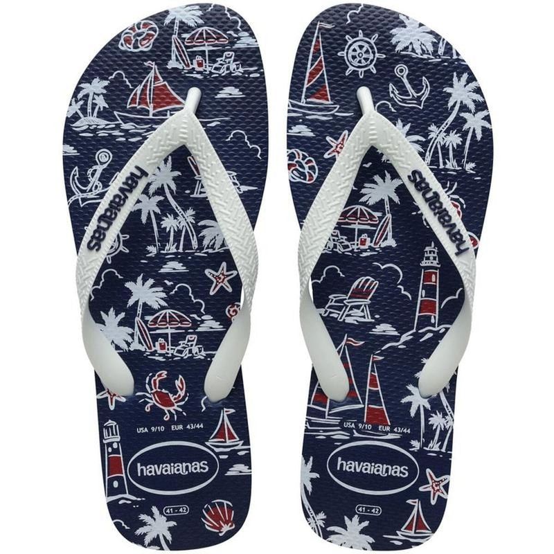 sandália havaianas top nautical mari 37-38 vr