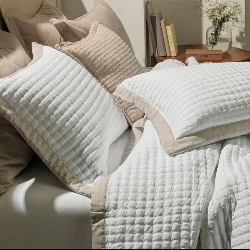 jogo de cama super king 3 peças karsten amaro branco 320x270cm (mp)