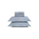 jogo de cama queen 4 peças karsten samuel azul 240x250cm (mp)
