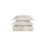 jogo de cama king 3 peças karsten mariah bege 290x260cm (mp)