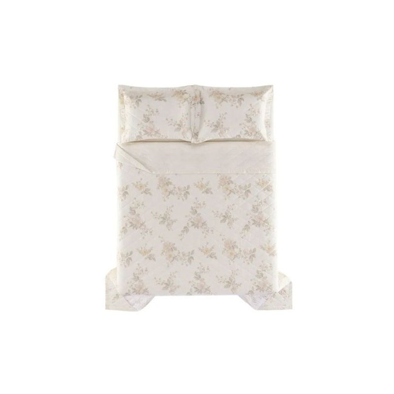 jogo de cama king 3 peças karsten mariah bege 290x260cm (mp)