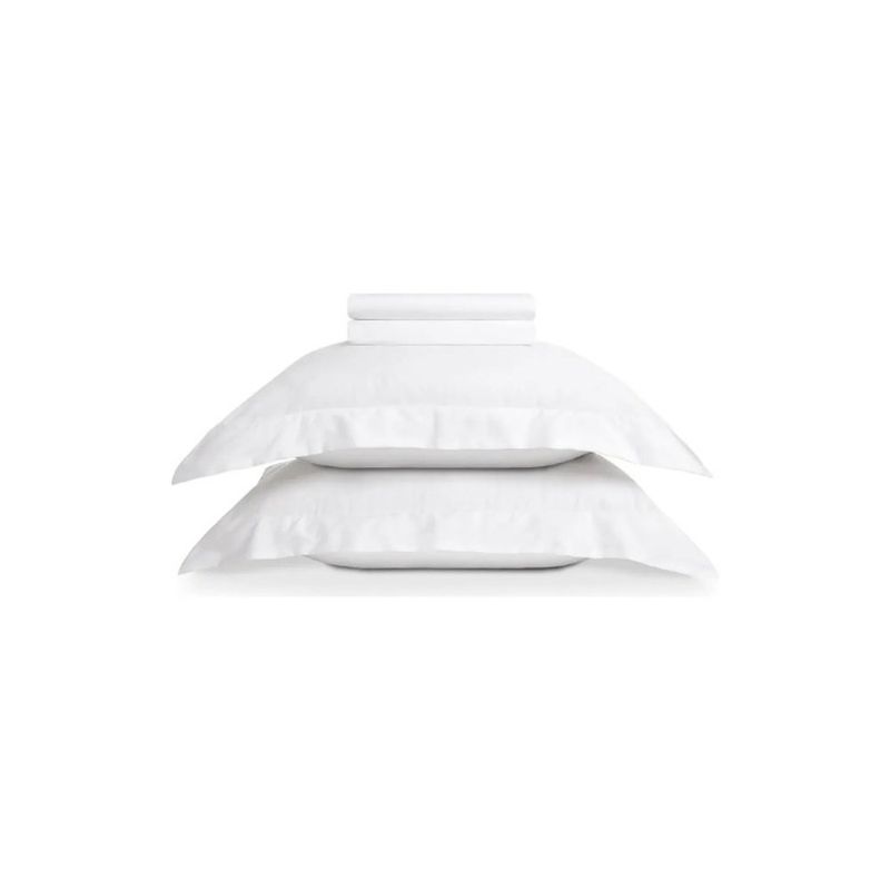 jogo de cama casal 4 peças karsten domos branco 220x250cm (mp)