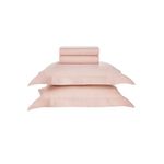 jogo de cama casal 4 peças karsten domos rosa 220x250cm (mp)