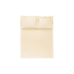 jogo de cama queen 4 peças karsten domos palha 240x250cm (mp)