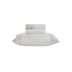 jogo de cama solteiro 3 peças karsten constanza branco legno 180x250cm (mp)