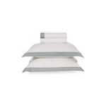jogo de cama queen 4 peças karsten olivia branco 240x260cm (mp)