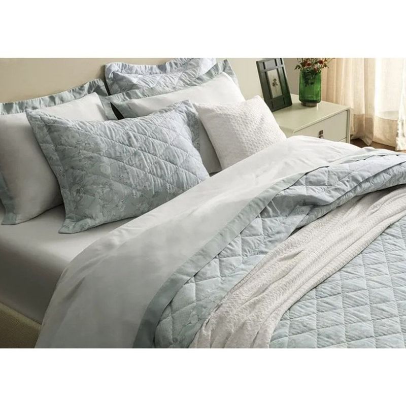 jogo de cama queen 4 peças karsten olivia branco 240x260cm (mp)