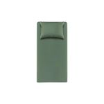 jogo de cama solteiro 2 peças karsten itan verde 100x200x35cm (mp)