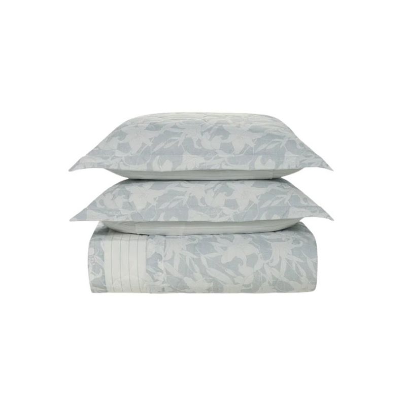 jogo de cama queen 3 peças karsten ananda verde 240x260cm (mp)
