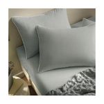 jogo de cama solteiro 2 peças karsten itan cinza 100x200cm (mp)