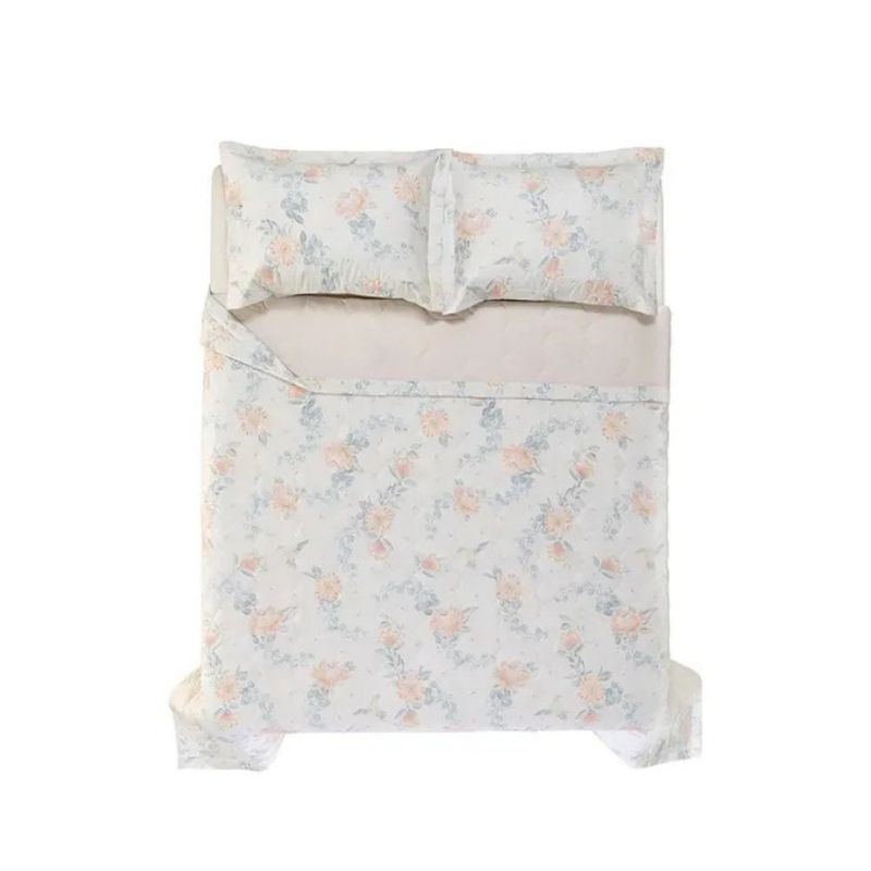 jogo de cama king 3 peças karsten irina cinza 290x260cm (mp)