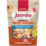granola integral jasmine frutas tropicais zero açúcar 250g