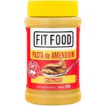pasta de amendoim integral fit food cremosa 450g