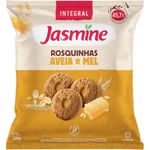 rosquinha integral jasmine aveia e mel 120g