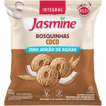 rosquinha integral jasmine coco zero açúcar 120g