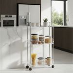 organizador triplo paramount com rodízio 43x14x82cm 3727 (mp)