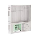 kit organizadores paramount modulares 7 peças diamond acrílico 1966 (mp)