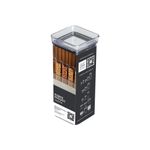 mini pote hermético paramount lumini quadrado 340ml 1979 (mp)