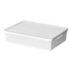 cesto organizador paramount linea com tampa 37x27x8cm 1989 (mp)