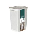 cesto de roupas paramount linea com tampa 40l 1999 (mp)