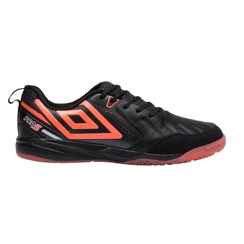 【廃盤】BONT YAYPOR+ EU42.5 Chuteira Futsal N°42 Umbro Pro 5 Bump Preto e Coral