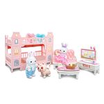 casinha feliz zoop toys quarto e sala zp01364 (mp)