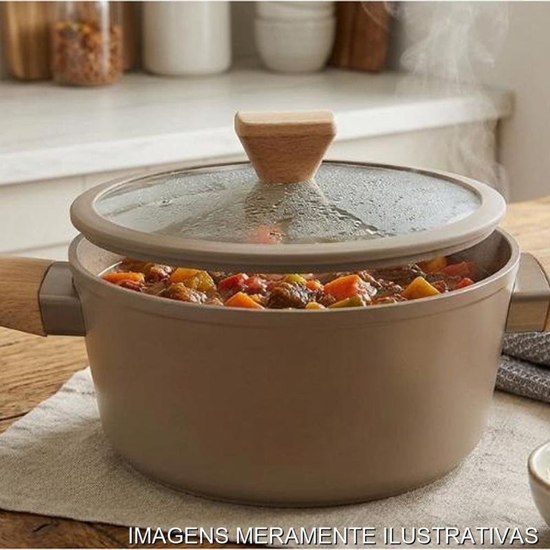 caçarola fracalanza norma antiaderente 3l fendi mocha (mp)