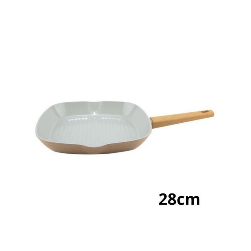 grill fracalanza antiaderente fendi mocha 28cm (mp)