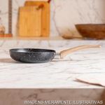 frigideira wolff granilite antiaderente preto 14cm (mp)