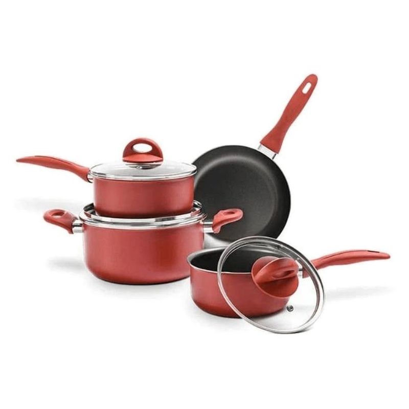 jogo de panelas 4 peças brinox paprika vermelho (mp)