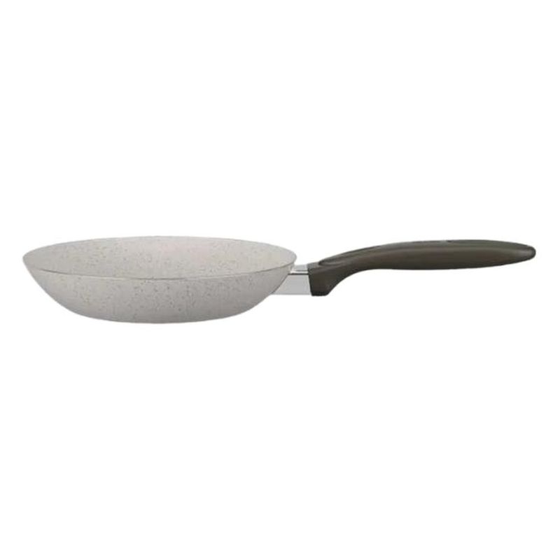 frigideira brinox ceramic life suprema vanilla bege 20cm (mp)