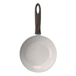 frigideira brinox ceramic life suprema vanilla bege 20cm (mp)