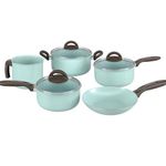 jogo de panelas 5 peças brinox ceramic life suprema verde (mp)