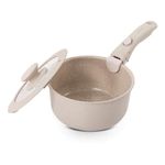 jogo de panelas 10 peças brinox ceramic life fit areia (mp)