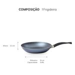 frigideira brinox ceramic life rainbow mix 16cm sortido (mp)