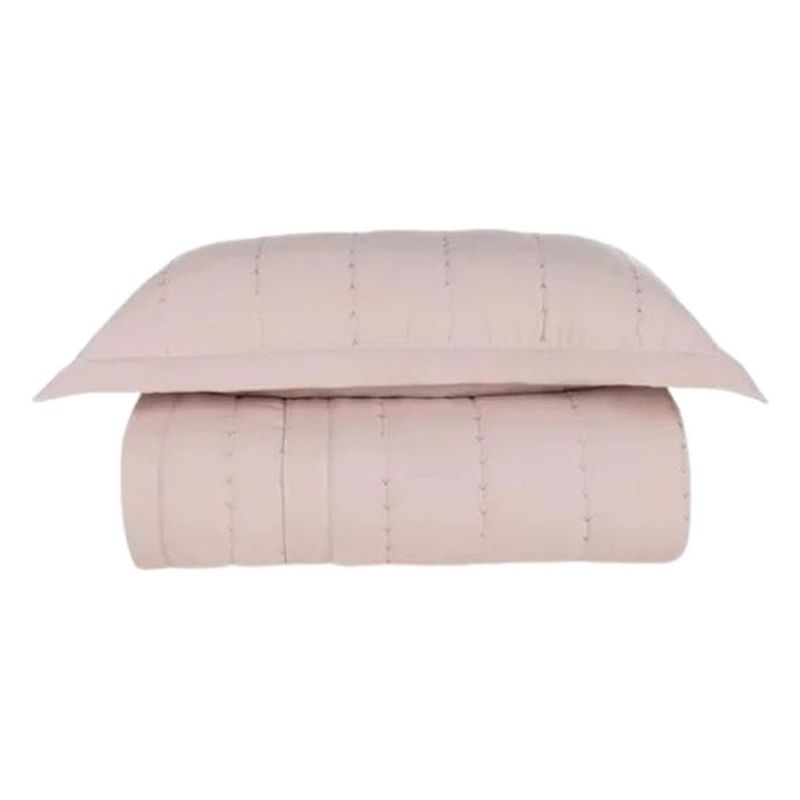 jogo de cama solteiro 2 peças karsten orion rosa 180x260cm (mp)